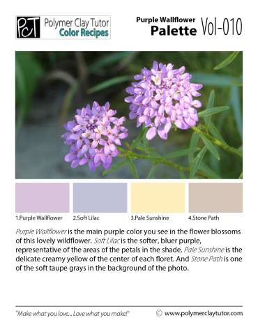 Purple Wallflower Palette c-010 Premo