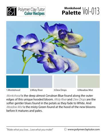 Monkshood Palette c-013 Premo