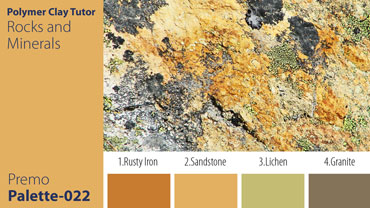 Rocks and Minerals Palette c-022 Premo