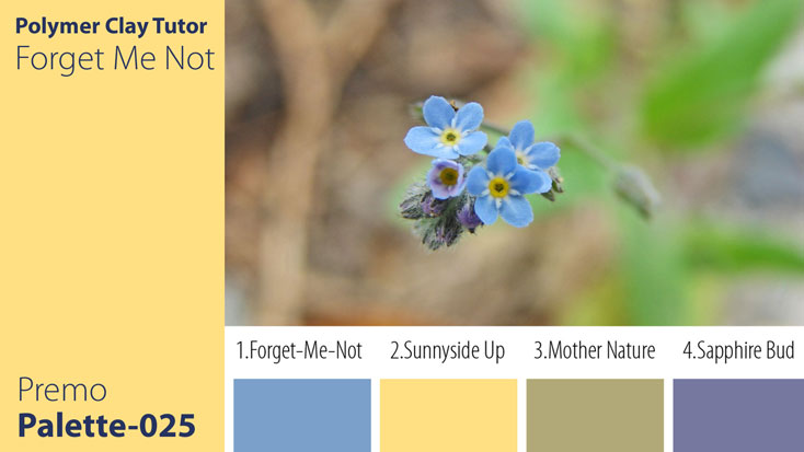 c-025 Forget-Me-Not Palette Premo Forget-Me-Not Palette c-025 Premo