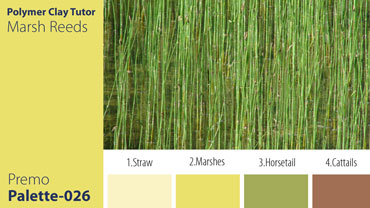 Marsh Reeds Palette c-026 Premo
