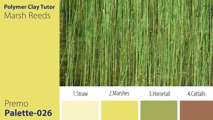 Marsh Reeds Palette c-026 Premo