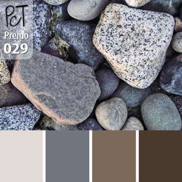 Beach Pebbles Palette c-029 Premo