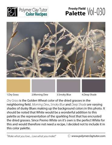 Frosty Field Palette c-030 Premo