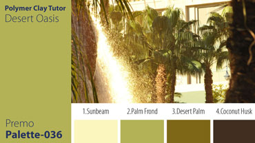 Desert Oasis Palette c-036 Premo