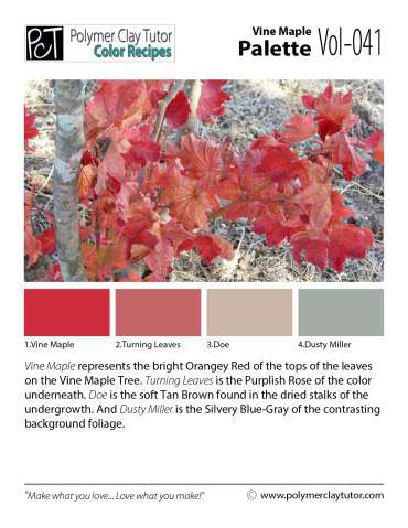 Vine Maple Palette c-041 Premo