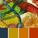 Chihuly Glass Palette c-042 Premo