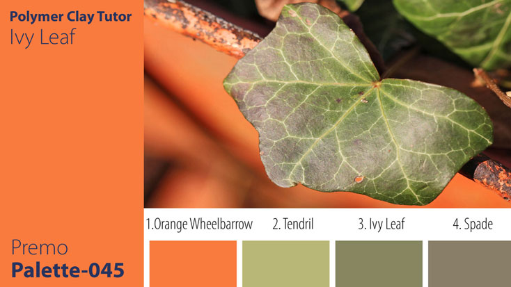 c-045 Ivy Leaf Palette Premo Ivy Leaf Palette c-045 Premo