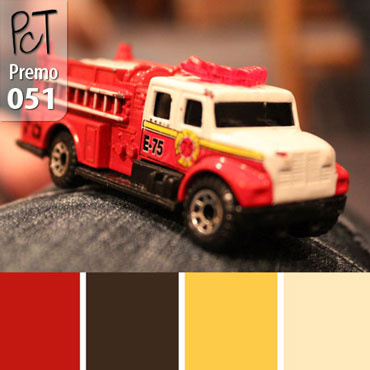Firetruck Palette c-051 Premo