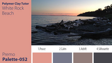 White Rock Beach Palette c-052 Premo