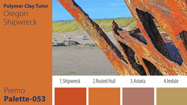 Oregon Shipwreck Palette c-053 Premo