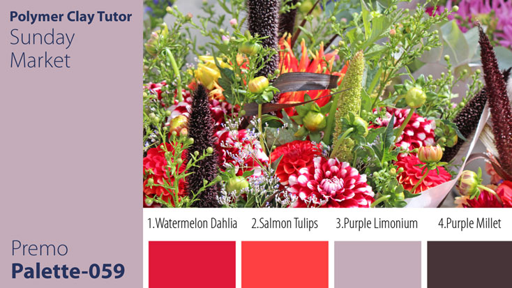 c-059 Sunday Market Palette Premo Sunday Market Palette c-059 Premo