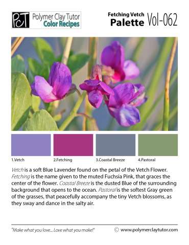 Fetching Vetch Palette c-062 Premo