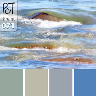 River Flow Palette c-071 Premo