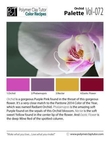 Orchid Palette c-072 Premo