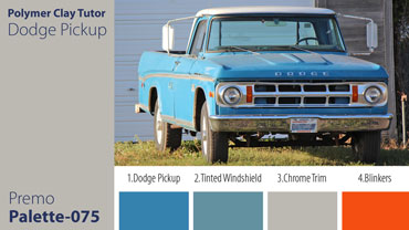 Dodge Pickup Palette c-075 Premo
