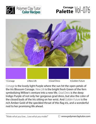 Corsage Palette c-076 Premo