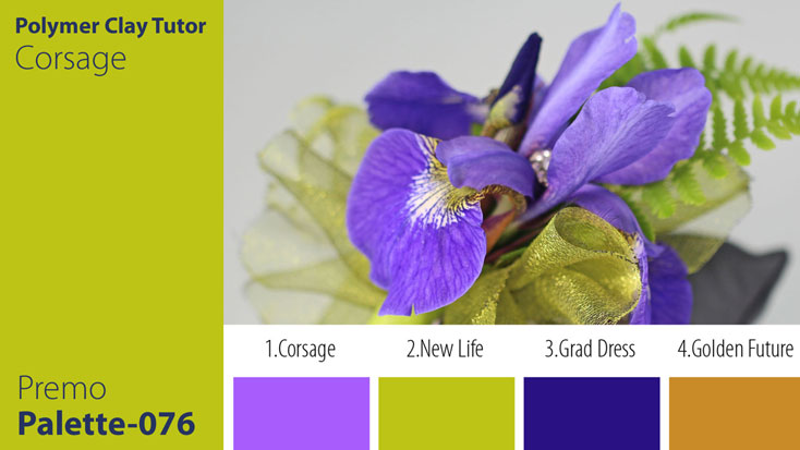 c-076 Corsage Palette Premo Corsage Palette c-076 Premo