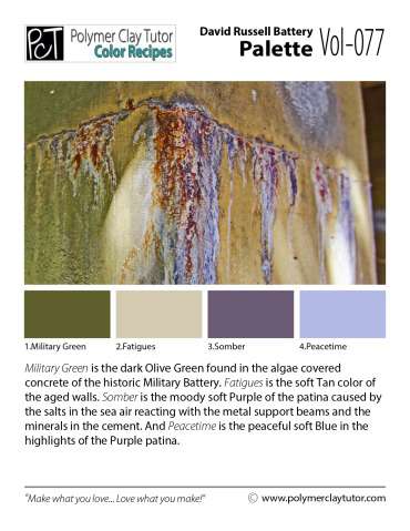 David Russell Battery Palette c-077 Premo