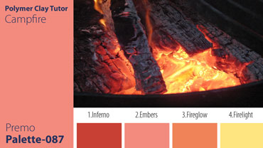 Campfire Palette c-087 Premo