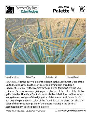 Aloe Vera Palette c-088 Premo