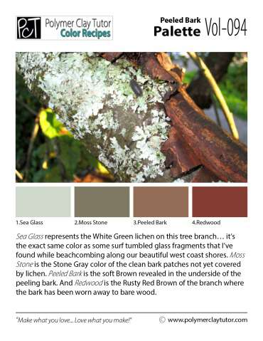 Peeled Bark Palette c-094 Premo