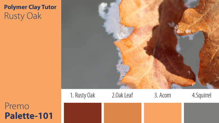 c-101 Rusty Oak Palette Premo Rusty Oak Palette c-101 Premo