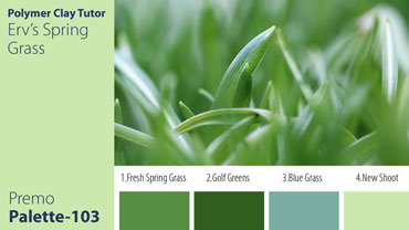 Erv?s Spring Grass Palette c-103 Premo