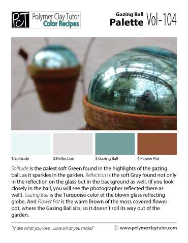 Gazing Ball Palette c-104 Premo