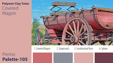Covered Wagon Palette c-105 Premo