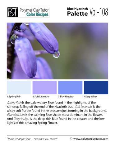 Blue Hyacinth Palette c-108 Premo