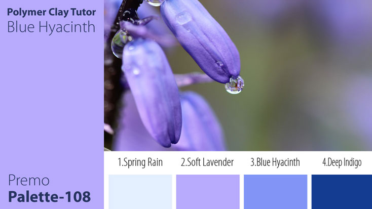 Blue Hyacinth Palette c-108 Premo