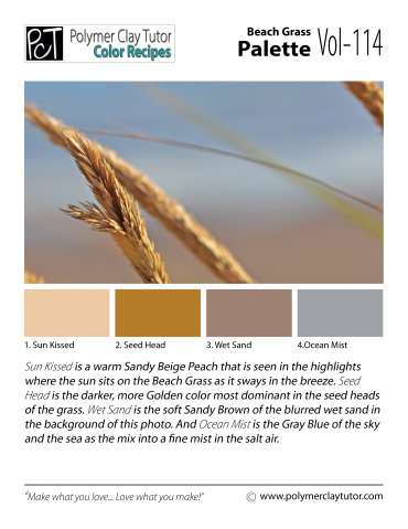 Beach Grass Palette c-114 Premo