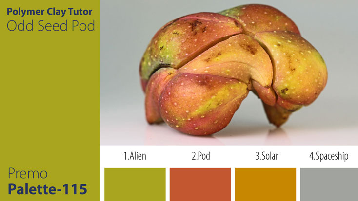 Odd Seed Pod Palette c-115 Premo