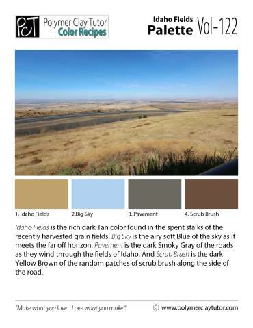 Idaho Fields Palette c-122 Premo