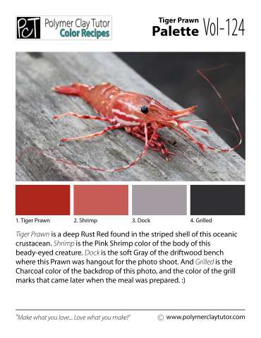 Tiger Prawn Palette c-124 Premo