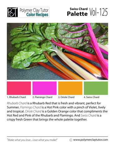Swiss Chard Palette c-125 Premo