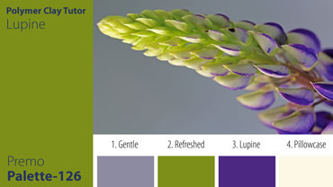 Lupine Palette c-126 Premo