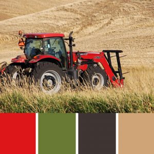 Red Tractor Palette c-128 Premo
