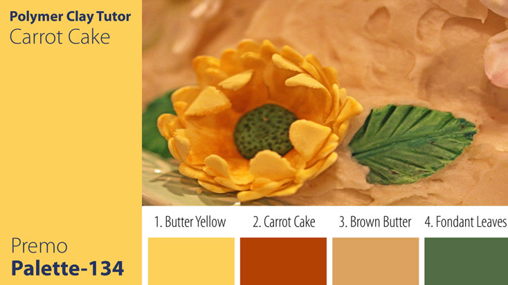 c-134 Carrot Cake Palette Premo Carrot Cake Palette c-134 Premo