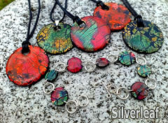 2009-09-04-crackled-leaf-pendants-silverleaf