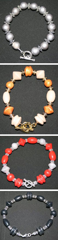 Tri Bead Roller Bracelets Mary Grech 2