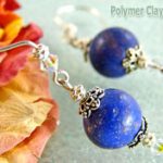 Delphinium Petal Earrings 1