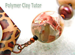 Animal Instinct Polymer Clay Bracelet 1