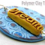 Textured Blue Pendents 1