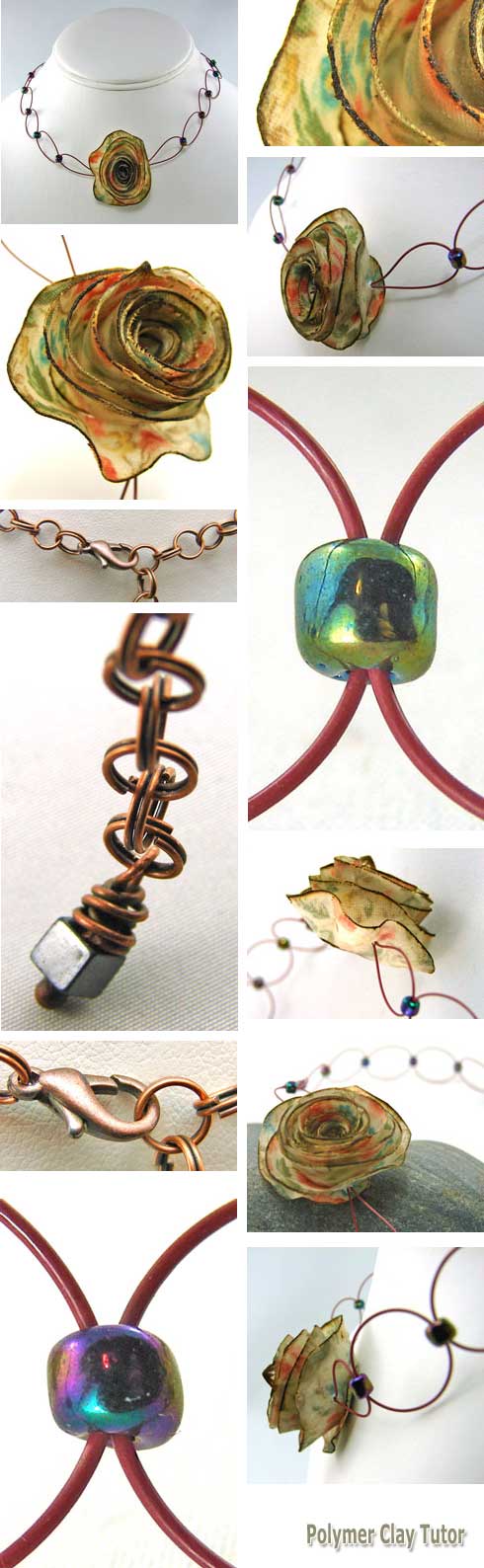 Vintage Rose Choker 2