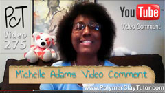 Michelle Adams YouTube Video Comment